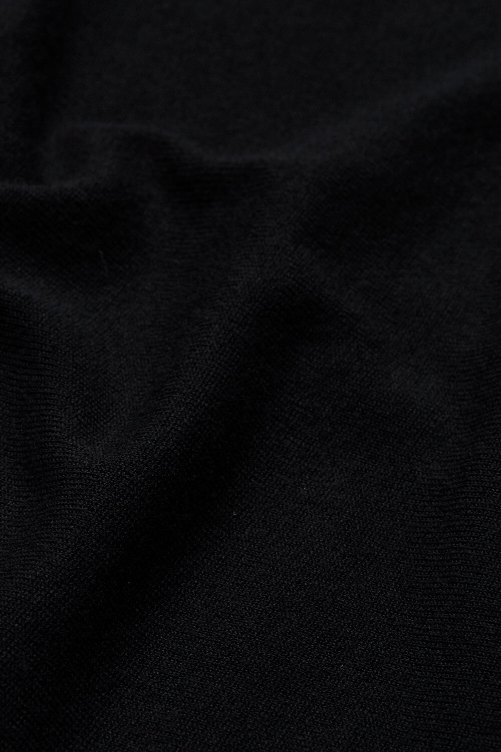 Oversize-Strickpullover mit schmalen &Auml;rmeln, Black