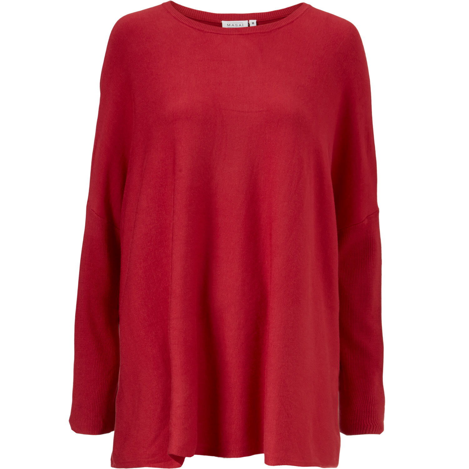 Oversize-pullover Mit Schmalen &Auml;rmeln, Scarlet Sage
