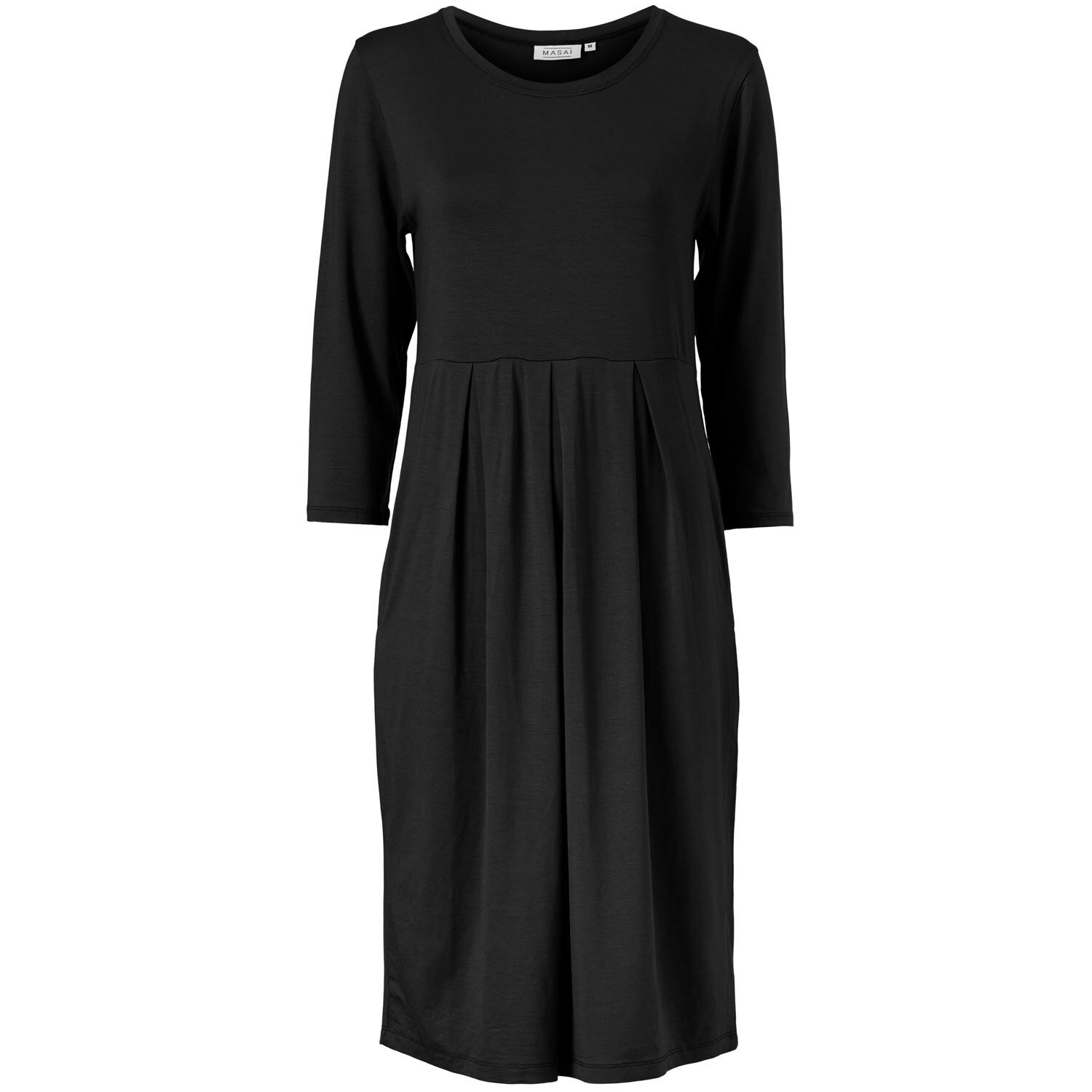 Tulpenkleid aus Jersey, Black