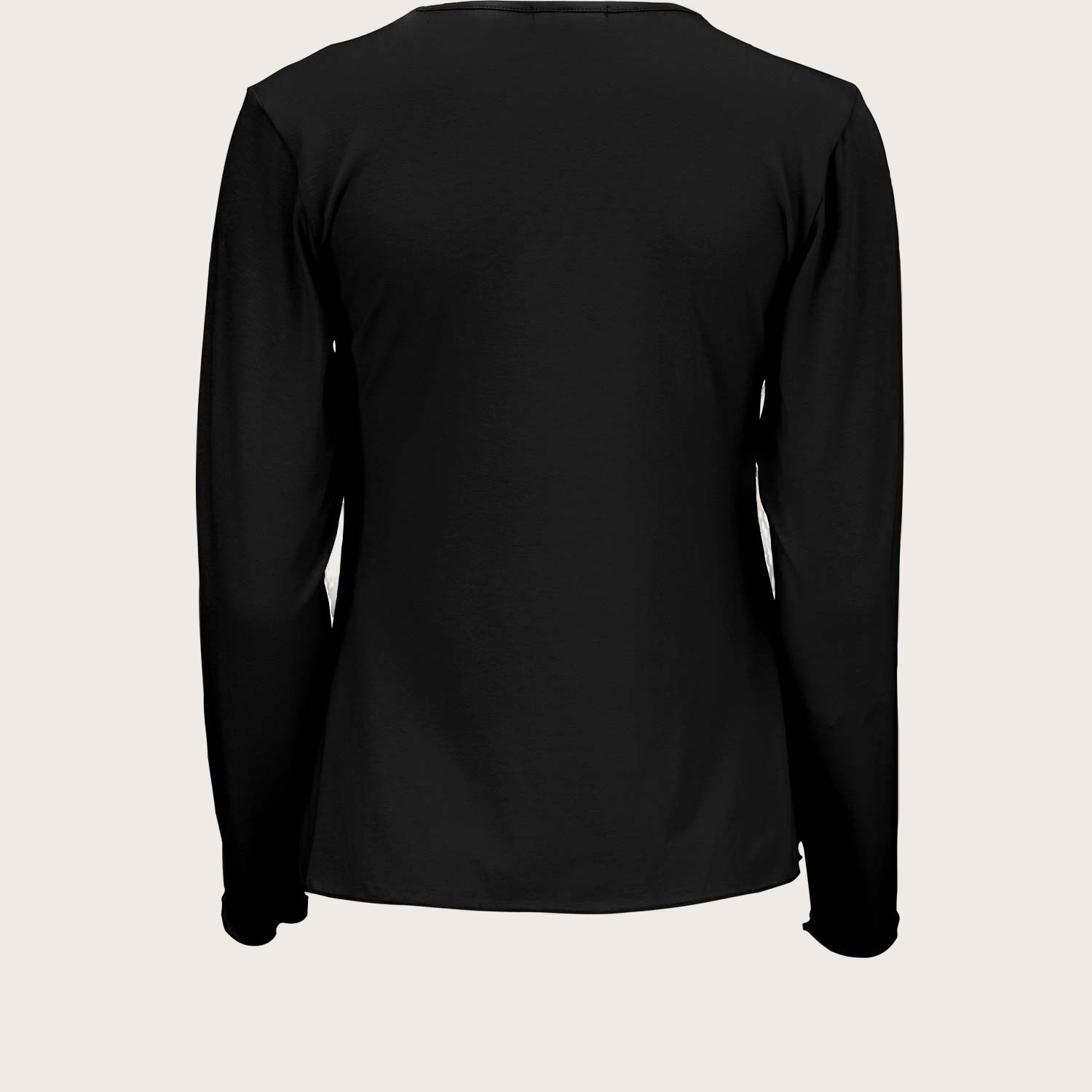 Offener Jersey-cardigan, Black