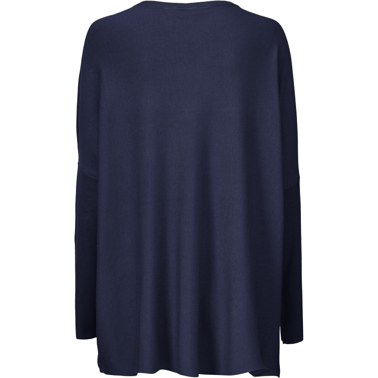 Oversize-pullover Mit Schmalen &Auml;rmeln, Navy