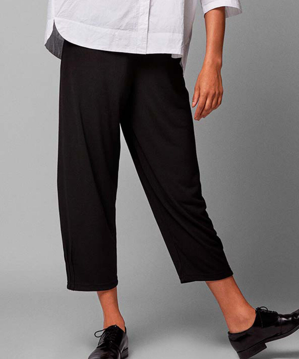 Patti JERSEY Hose, Black